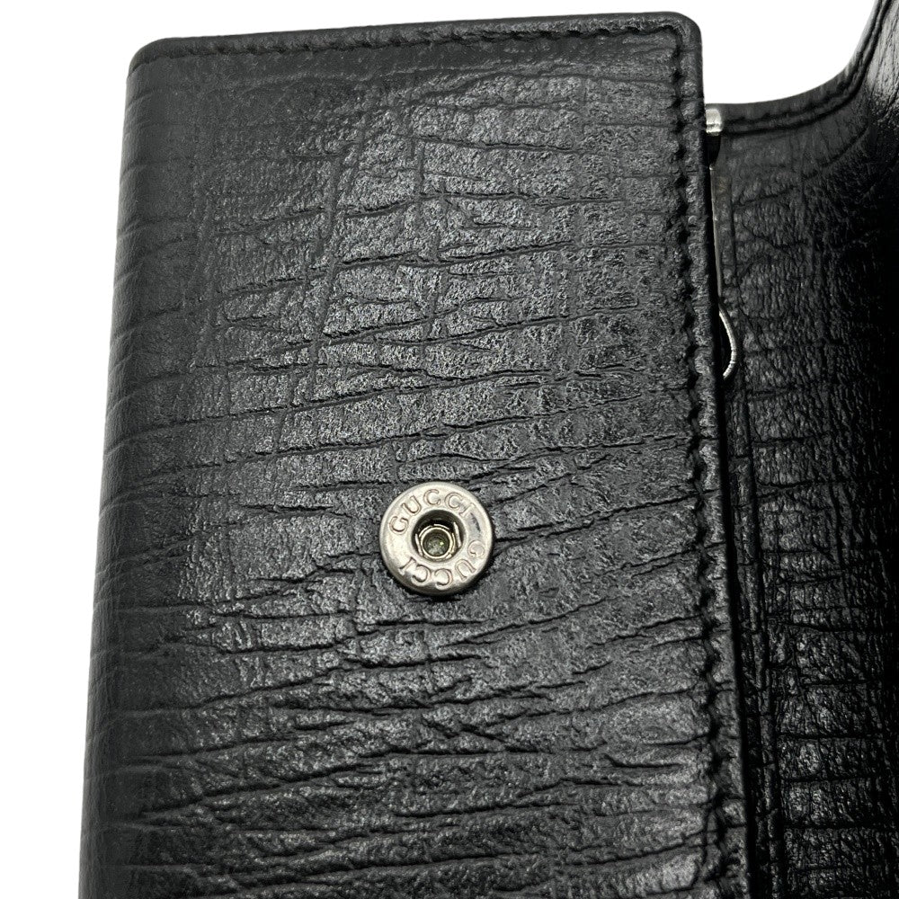 Gucci Schlüsseletui aus Leder schwarz