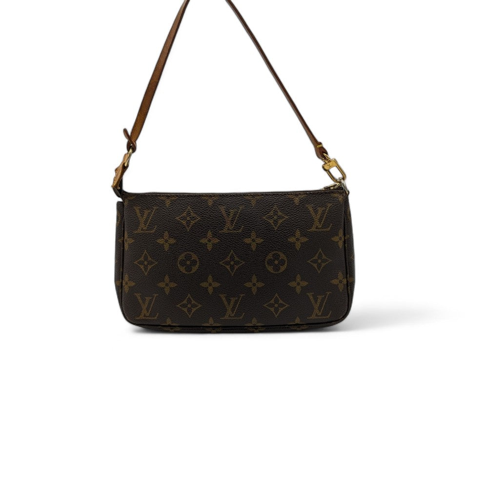 Louis Vuitton Pochette / shoulder bag brown monogram