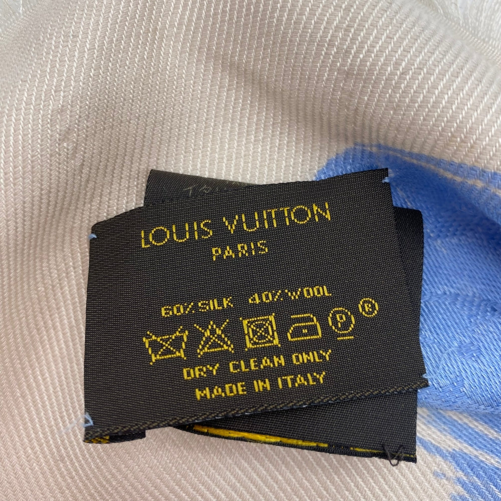 Louis Vuitton Schal Babyblau