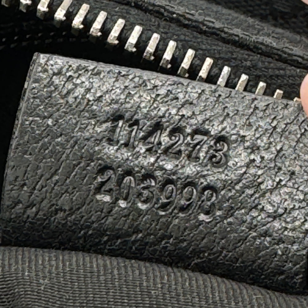 Gucci Umhängetasche mittelgroß schwarz monogram