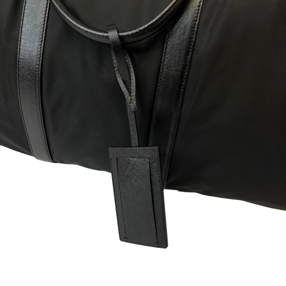 Prada Reisetasche mit Schultergurt schwarz 50