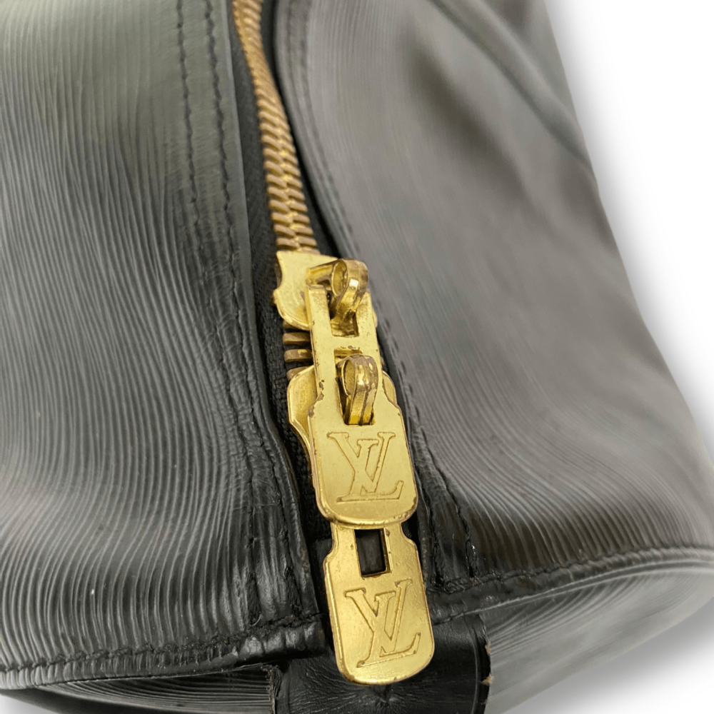 Louis Vuitton Keepall / Reisetasche 50 Epi schwarz