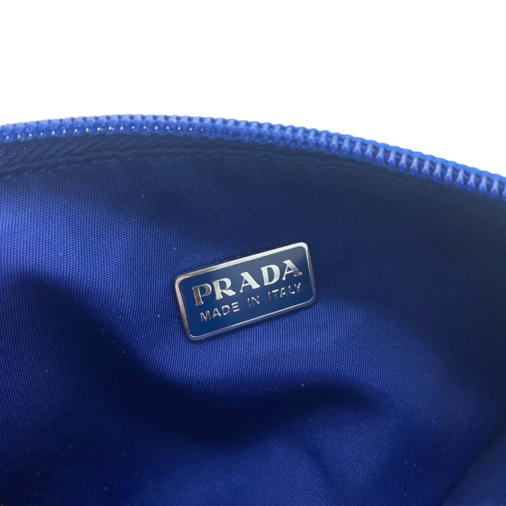 Prada Handtasche Tessuto Sport blau