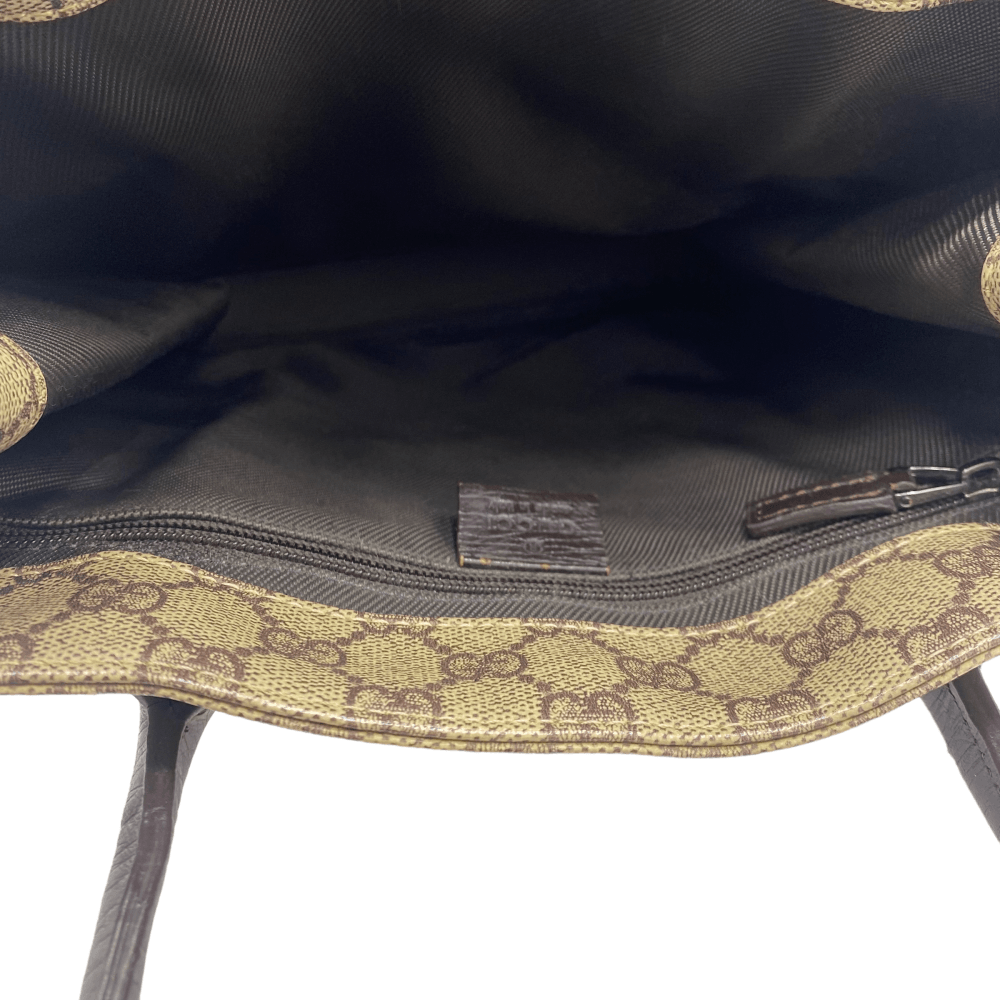 Gucci Handtasche Tote Bag monogram beige braun - 9ine Life GmbH