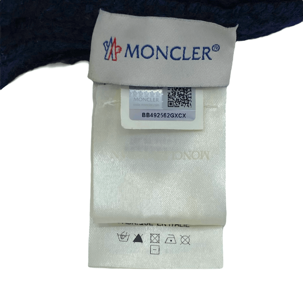 Moncler Damenmütze dunkelblau - 9ine Life GmbH